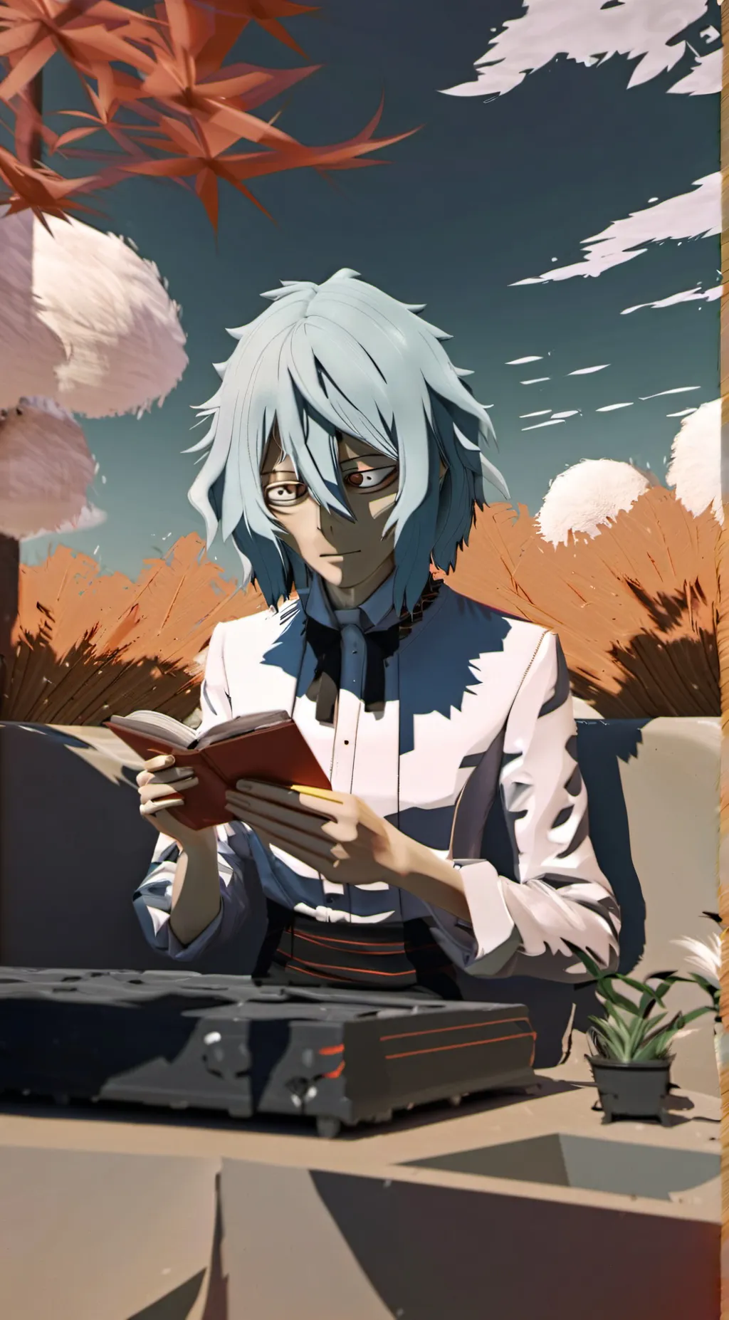 ai character: Shigaraki Tomura background