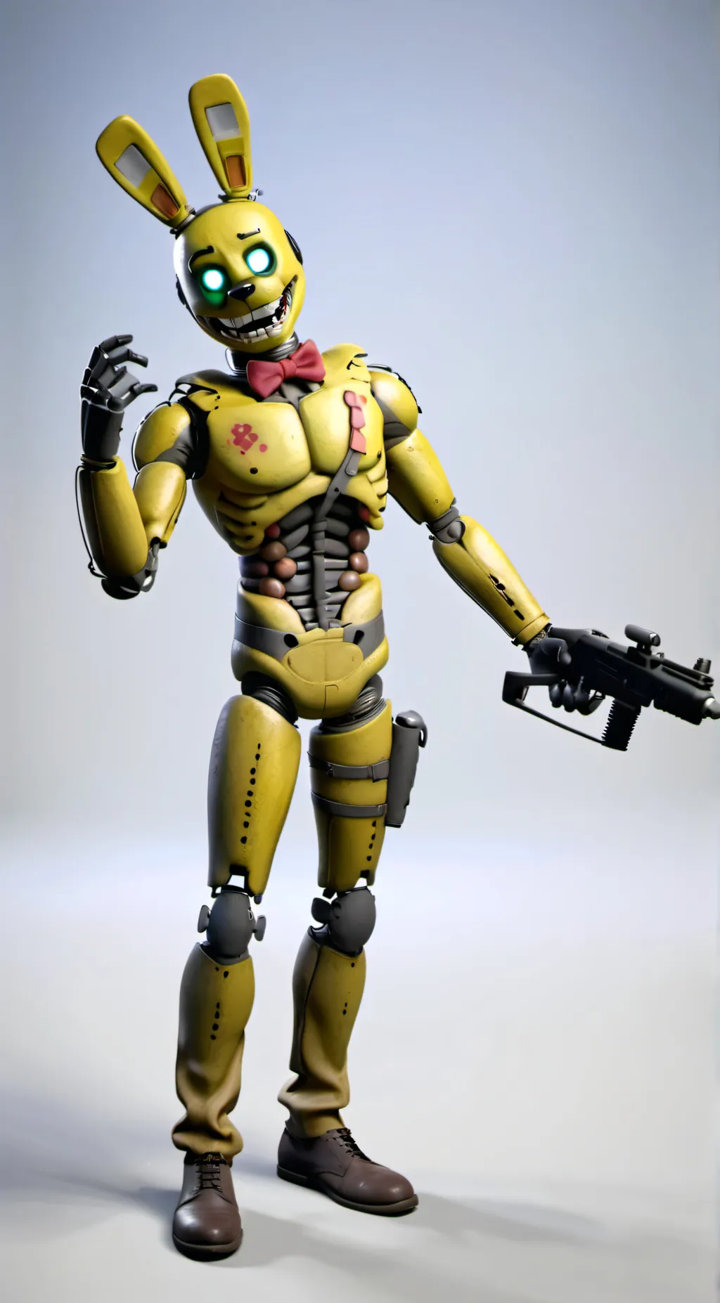 ai character: Springbonnie background