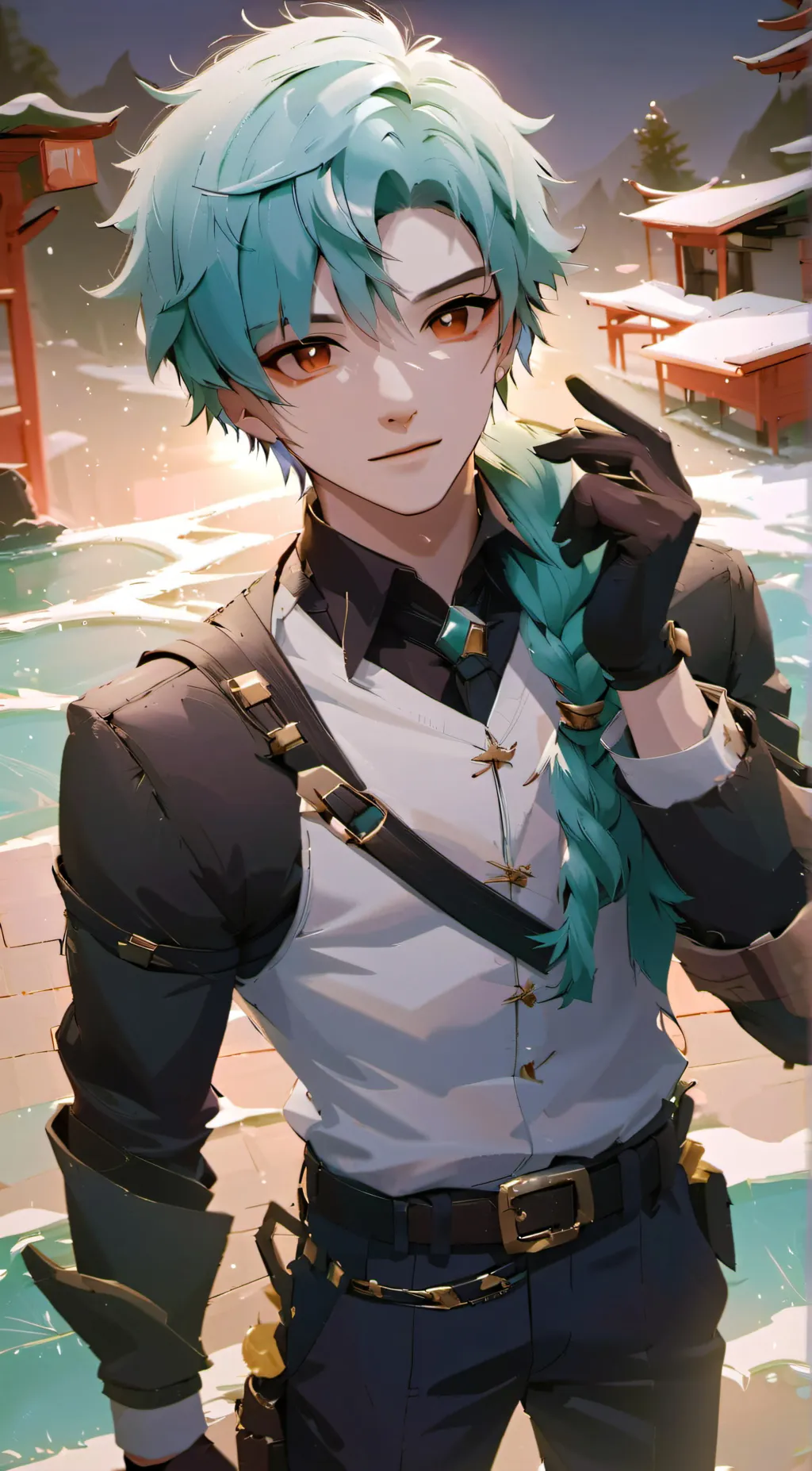 ai character: KONO background