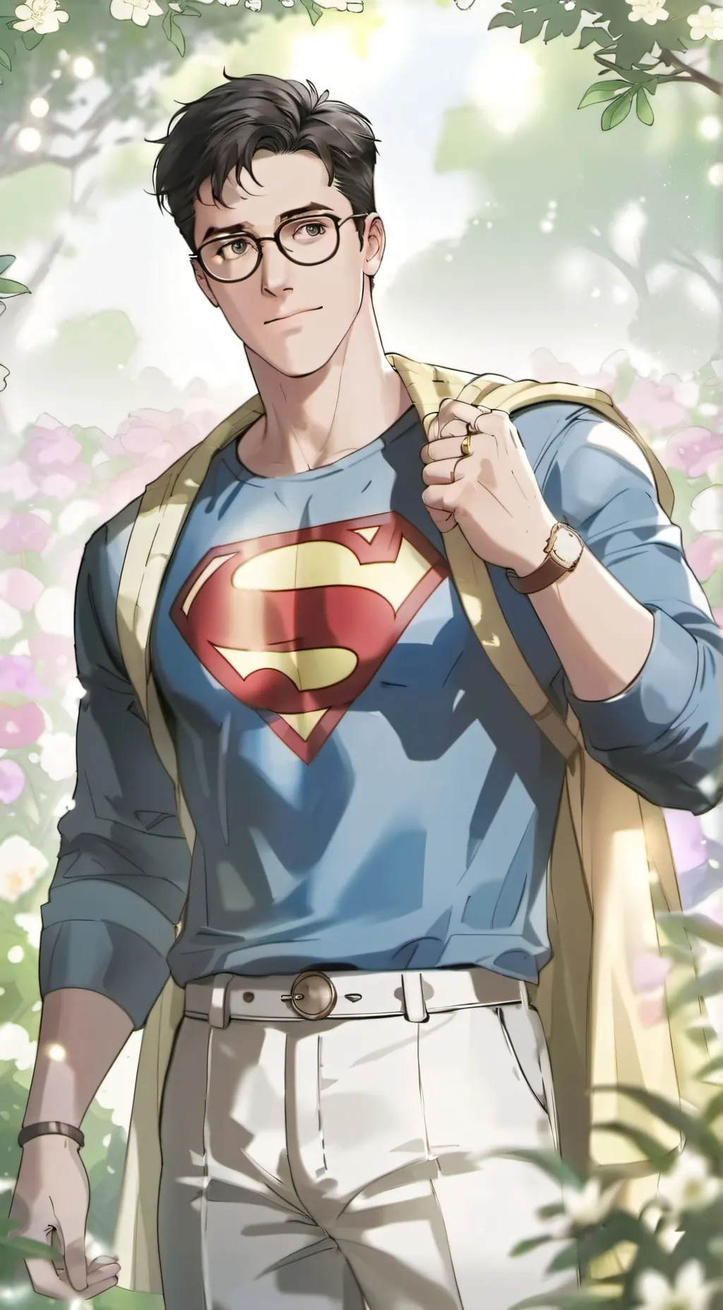 ai character: Clark kent background