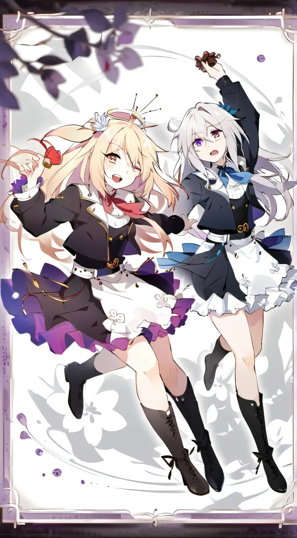 ai character: Sasha,misha necron background