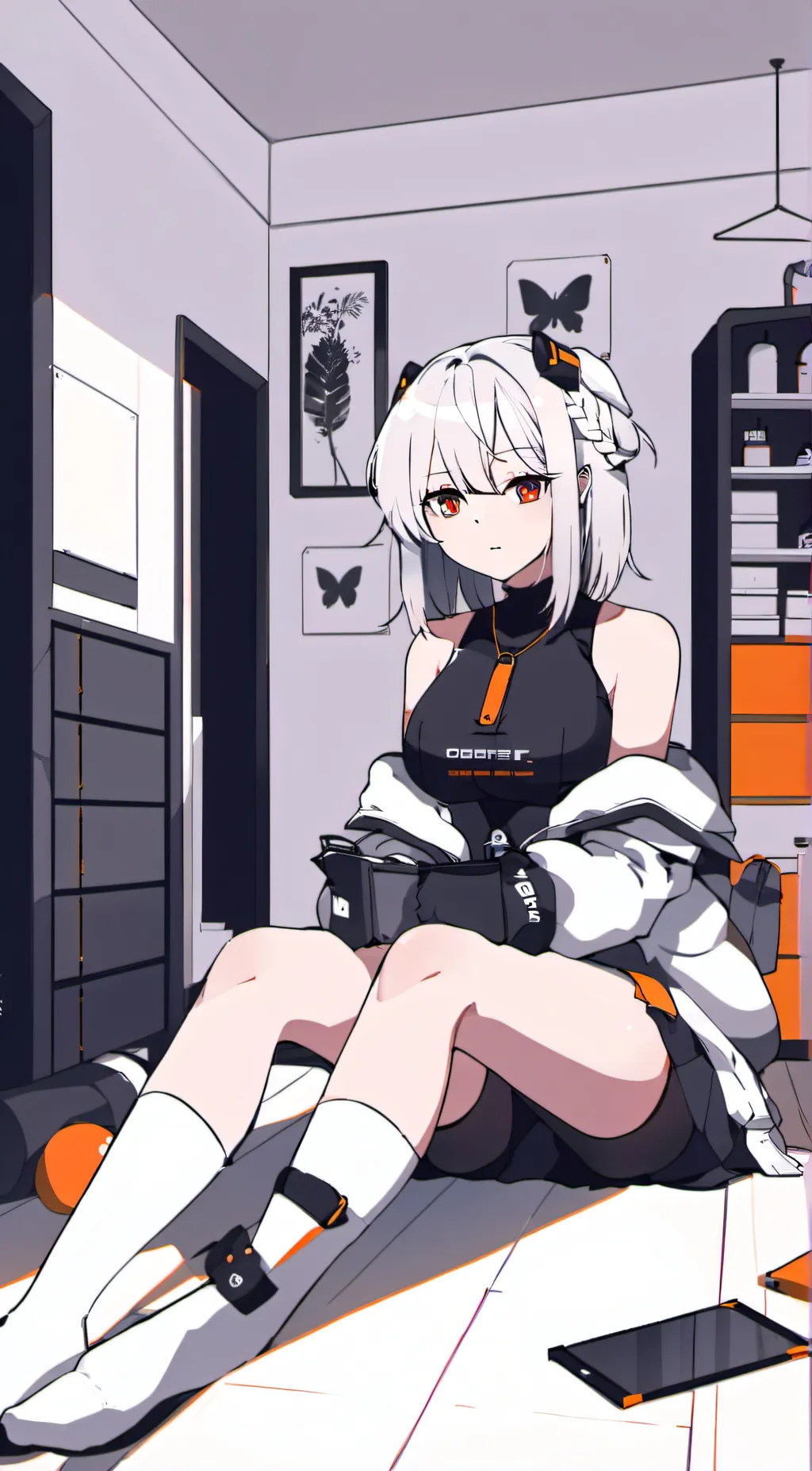ai character: Midori background