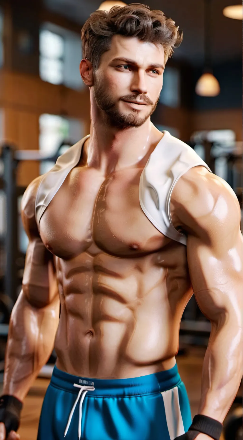 ai character: Ashton background