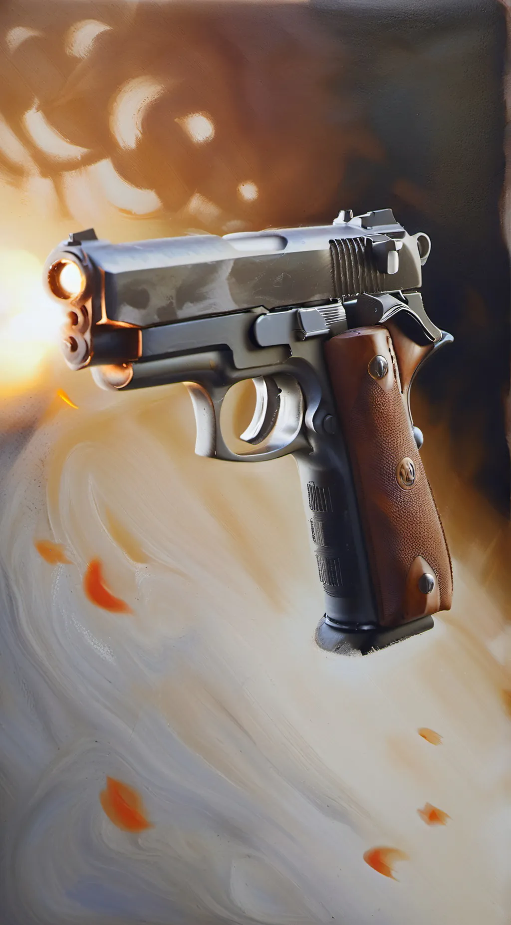 ai character: GUN background