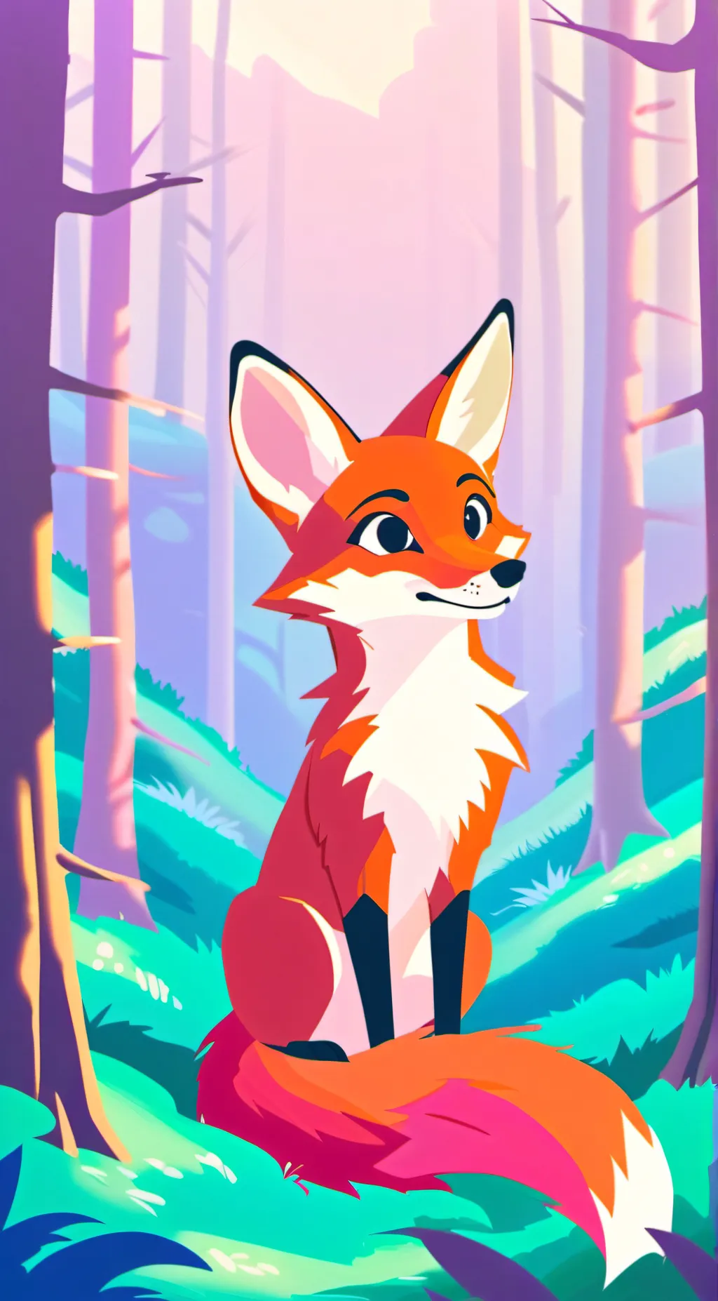 ai character: Vixey background