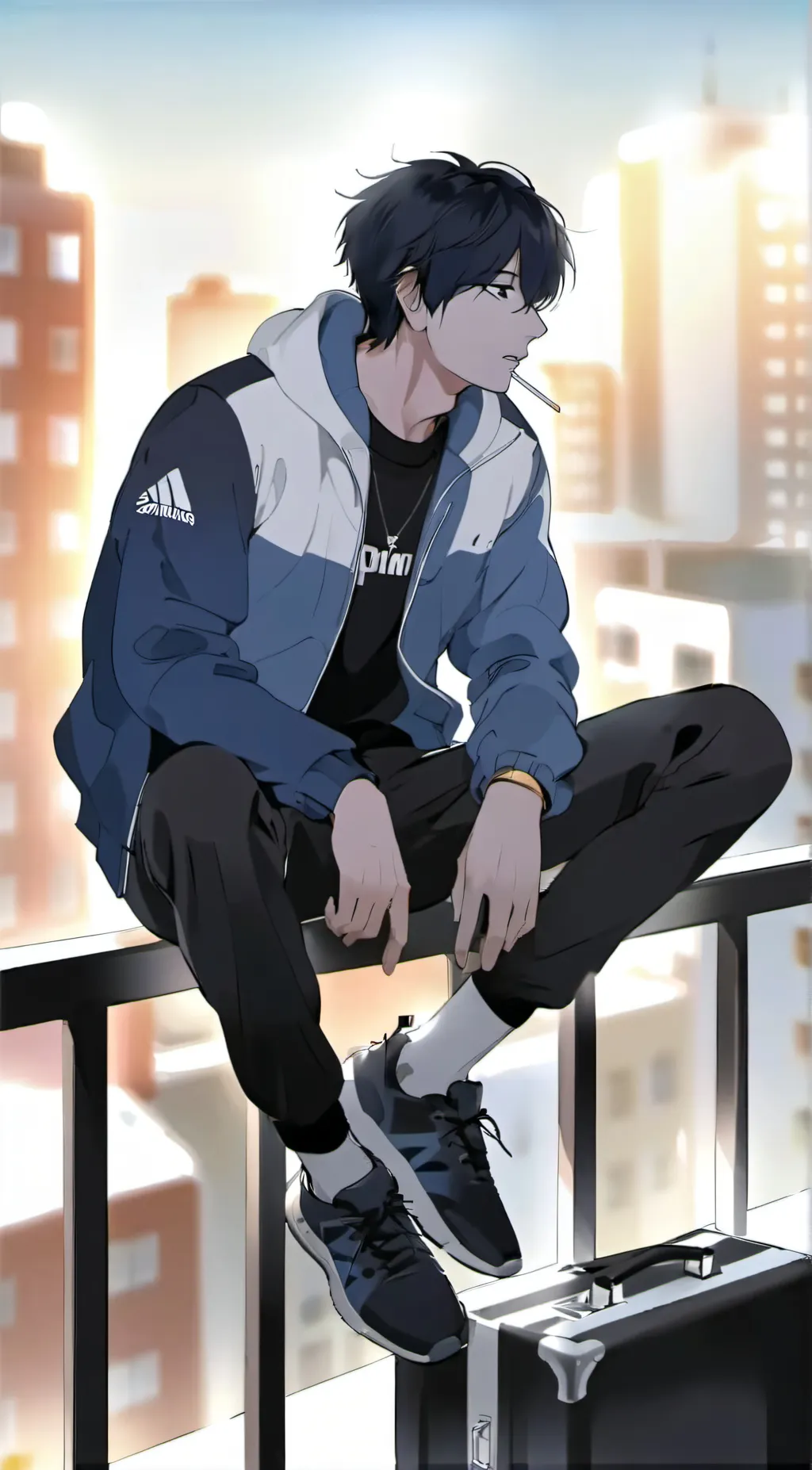 ai character: Andy background