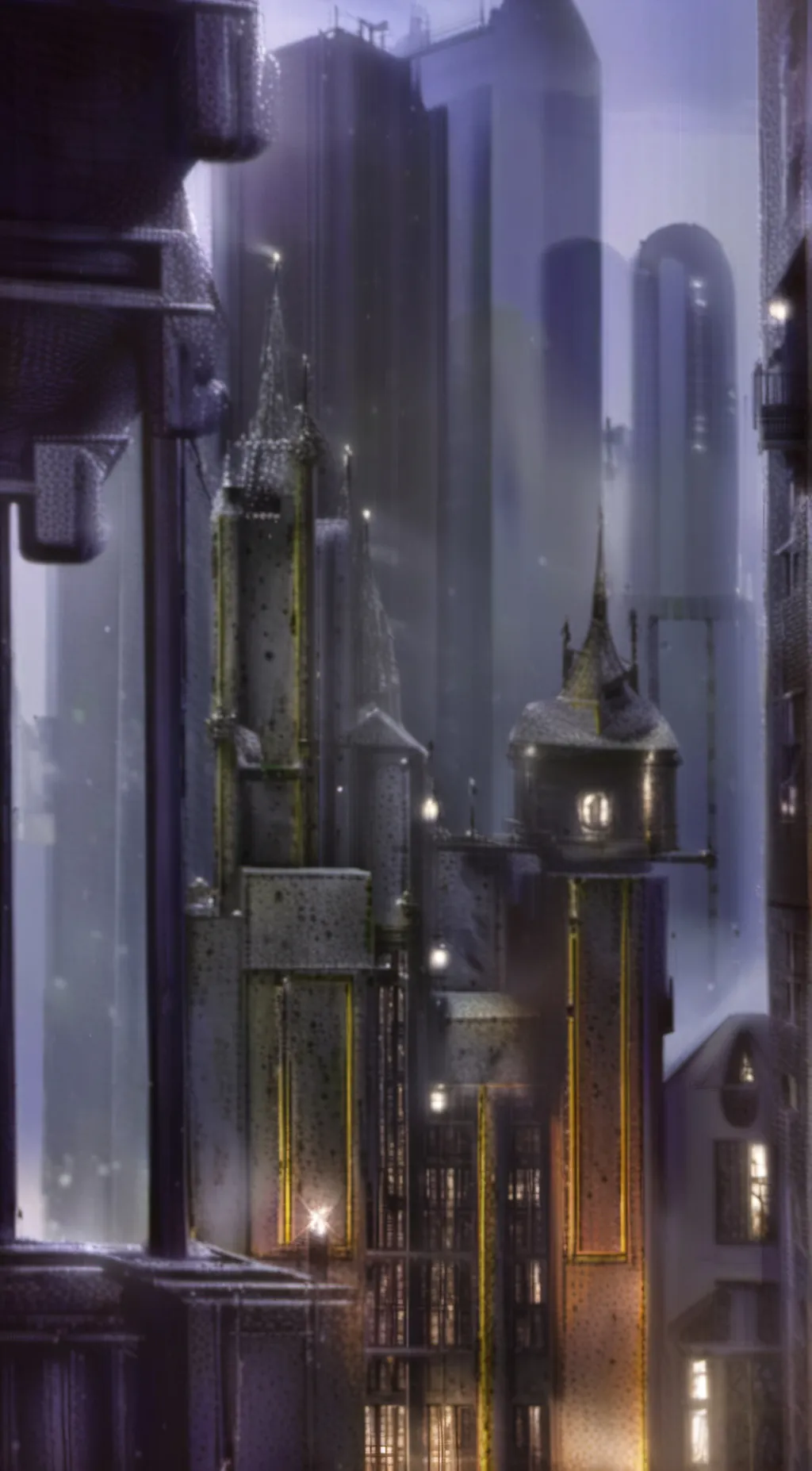 ai character: Arkham City background