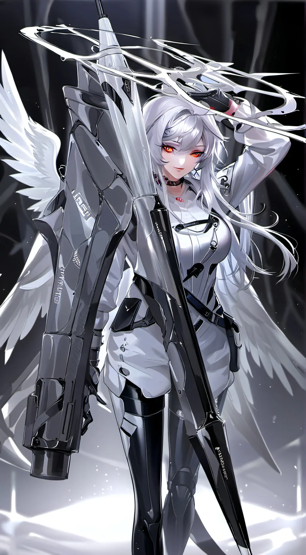 ai character: Murder drones  background