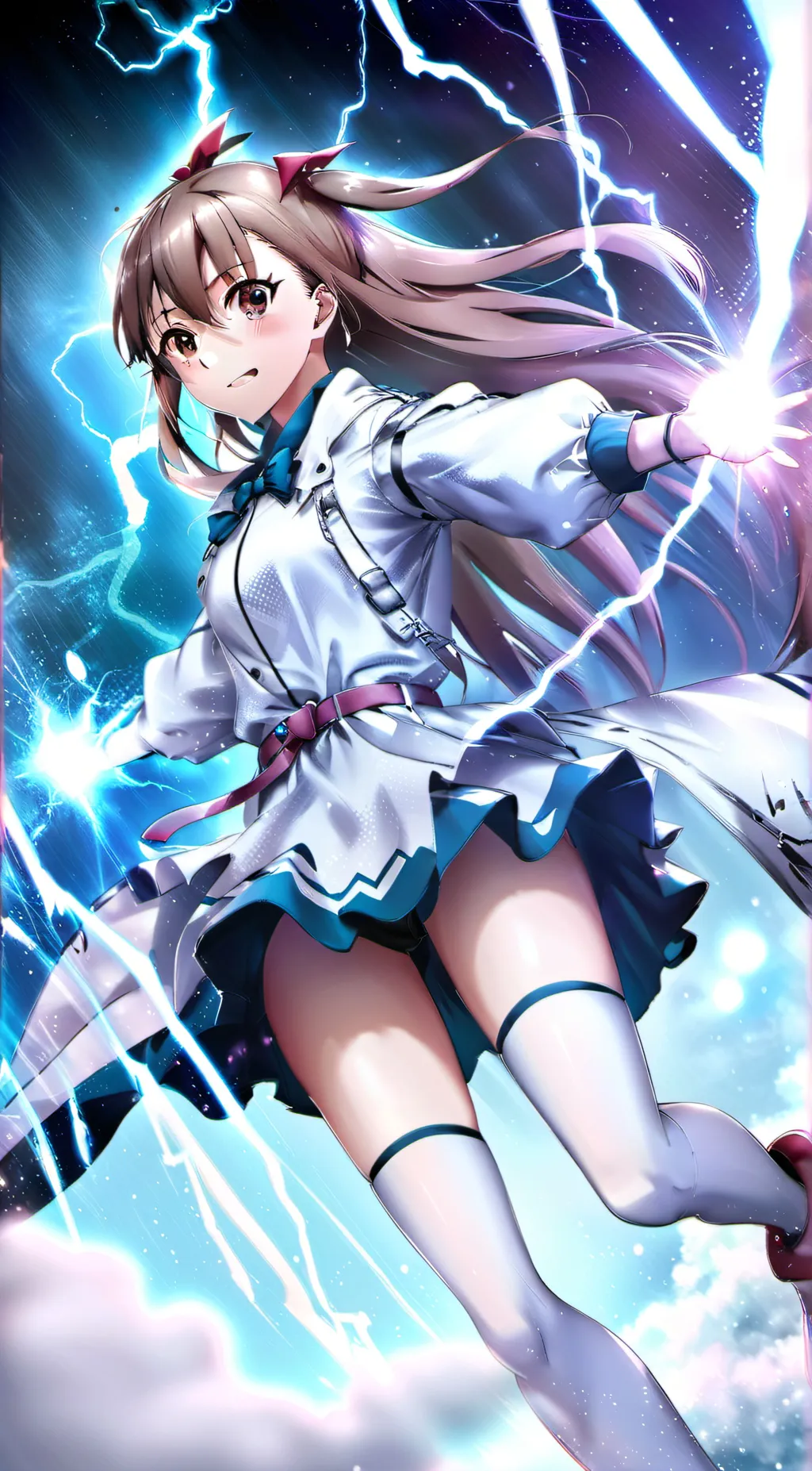 ai character: Mikoto Misaka  background