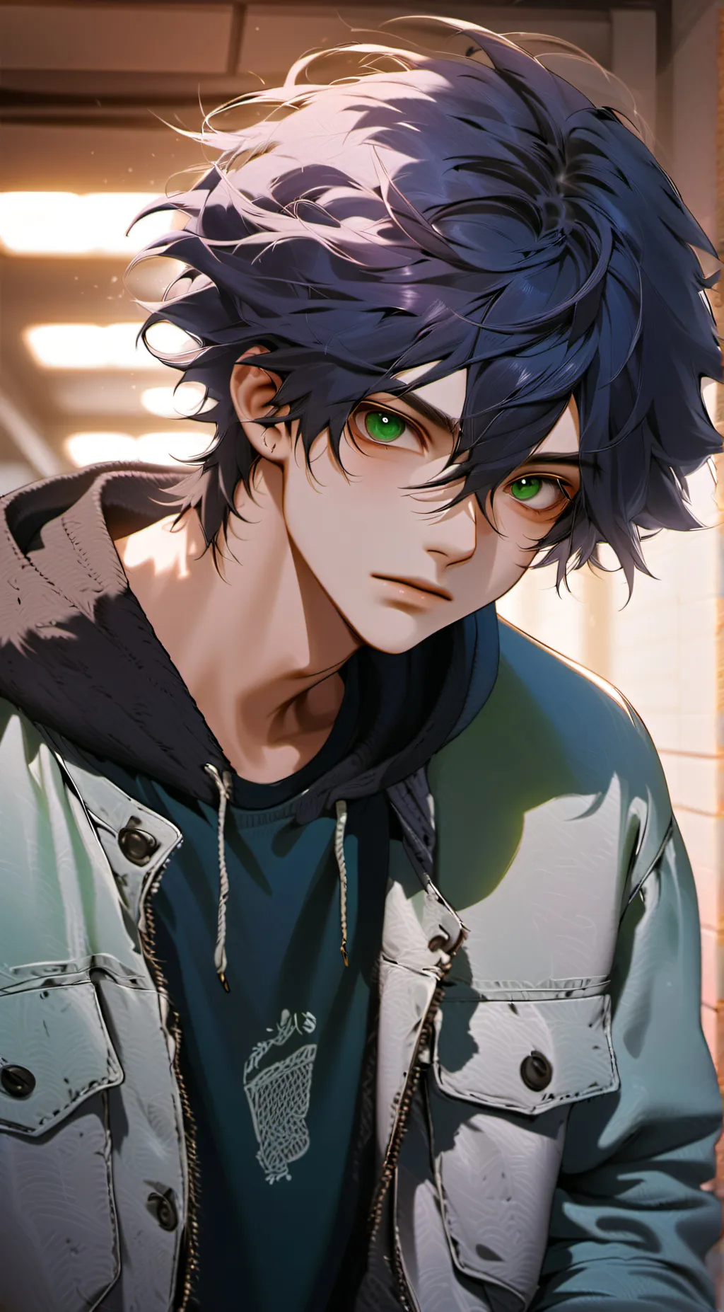 ai character: Seiji  background