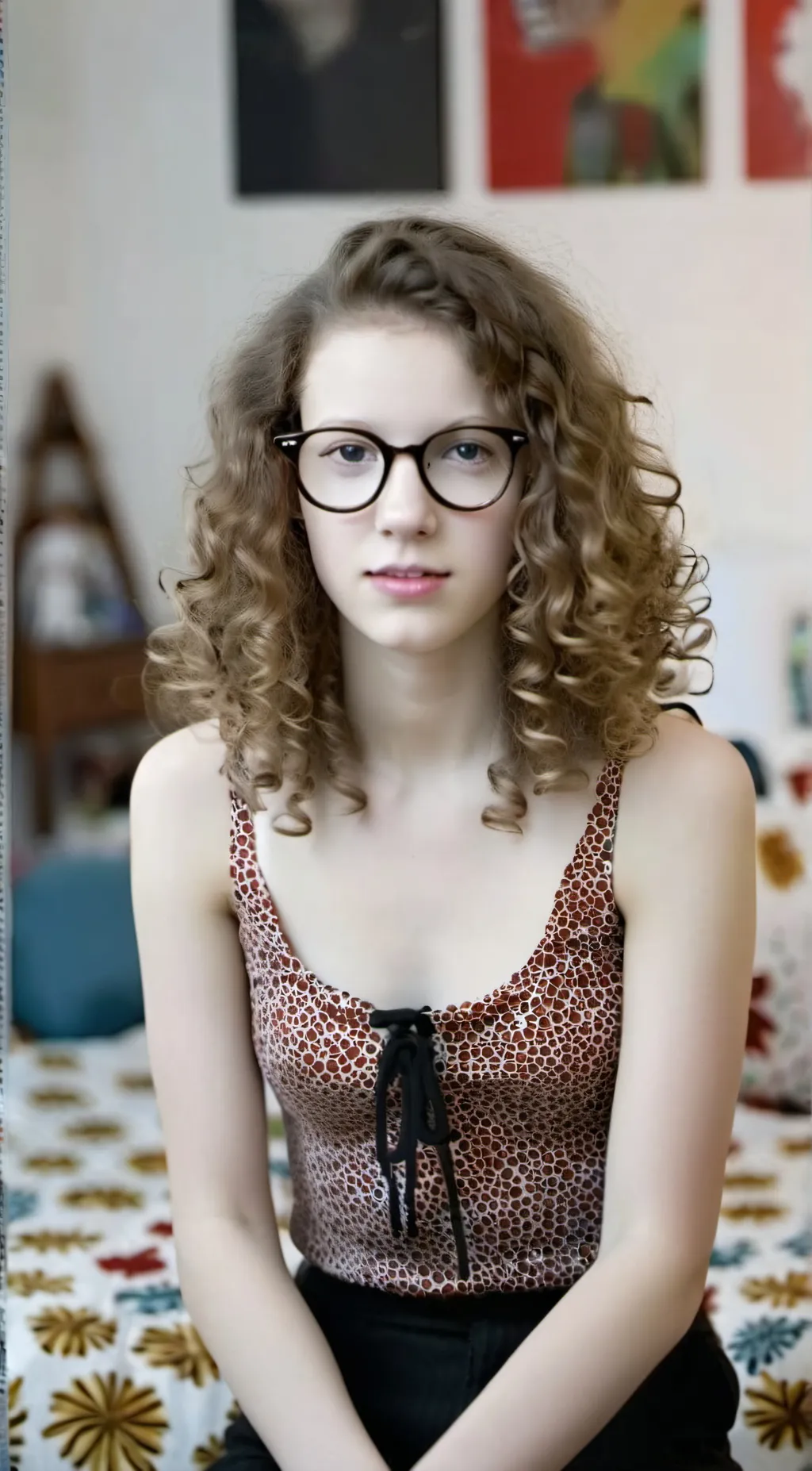 ai character: Cute Tiny Breasts background