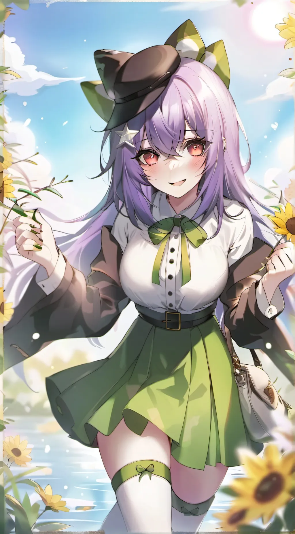 ai character: Mya background
