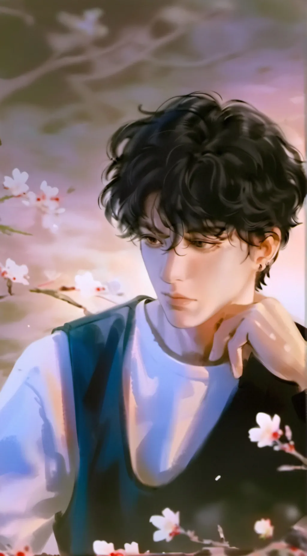 ai character: Your boyfriend  background