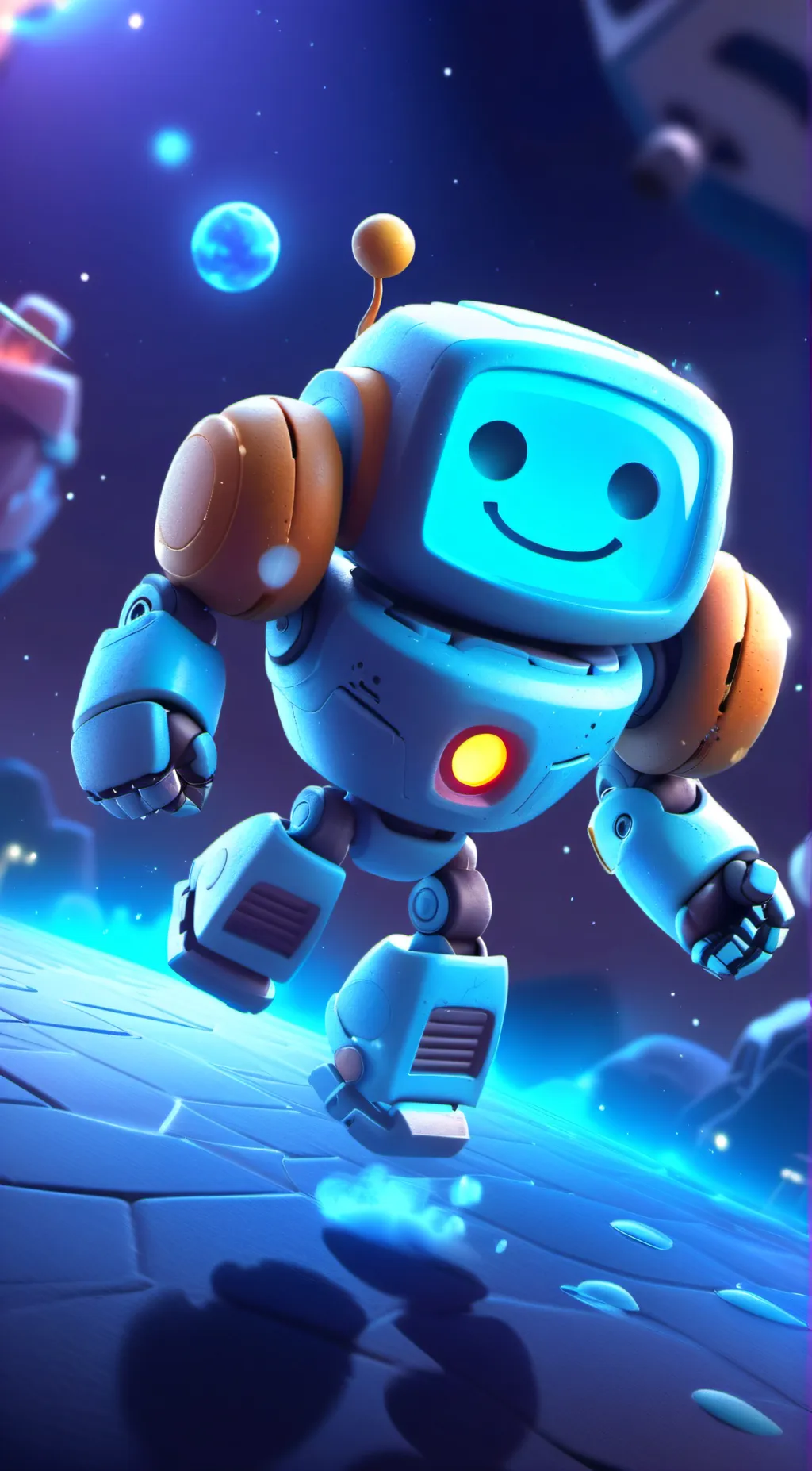 ai character: Robo background