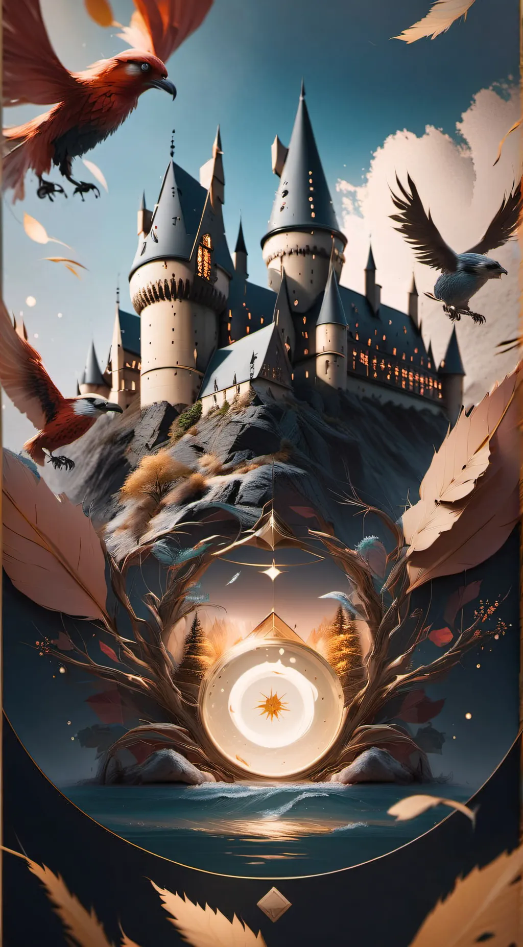 ai character: hogwarts background