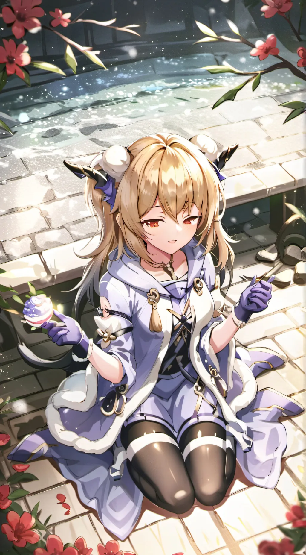 ai character: Lilly background