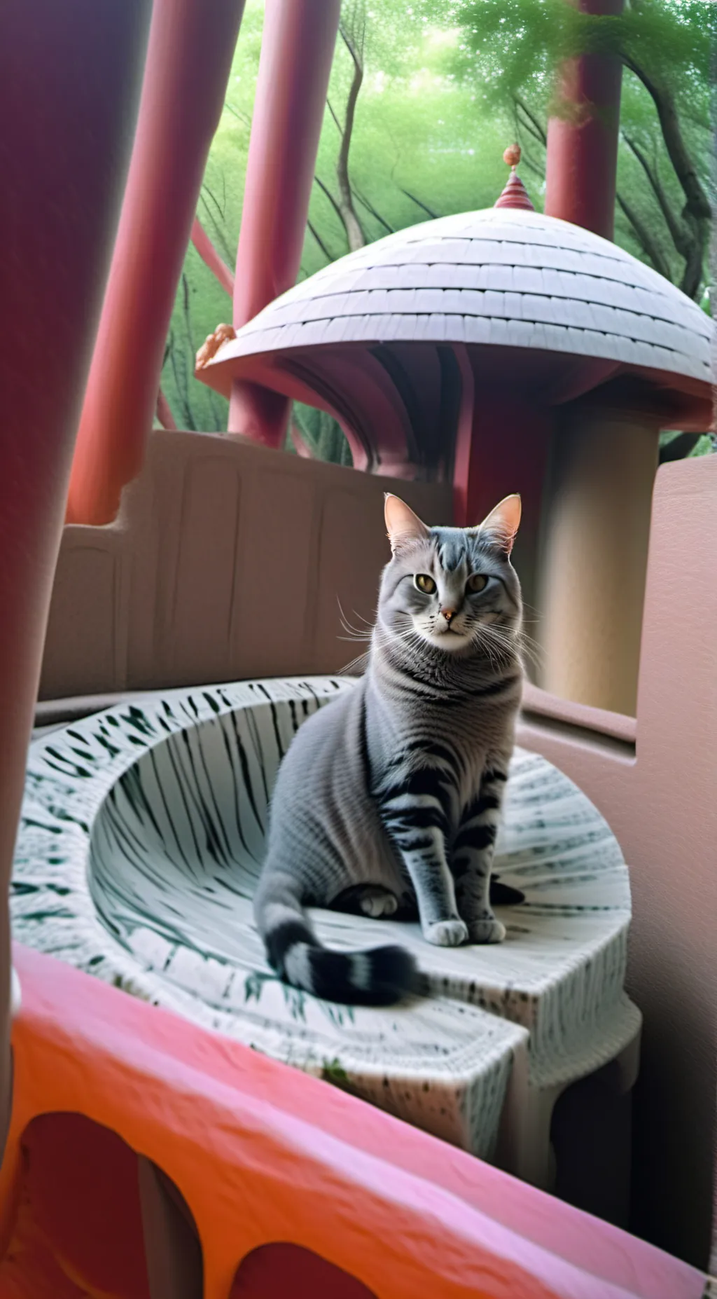 ai character: STICKERS  background