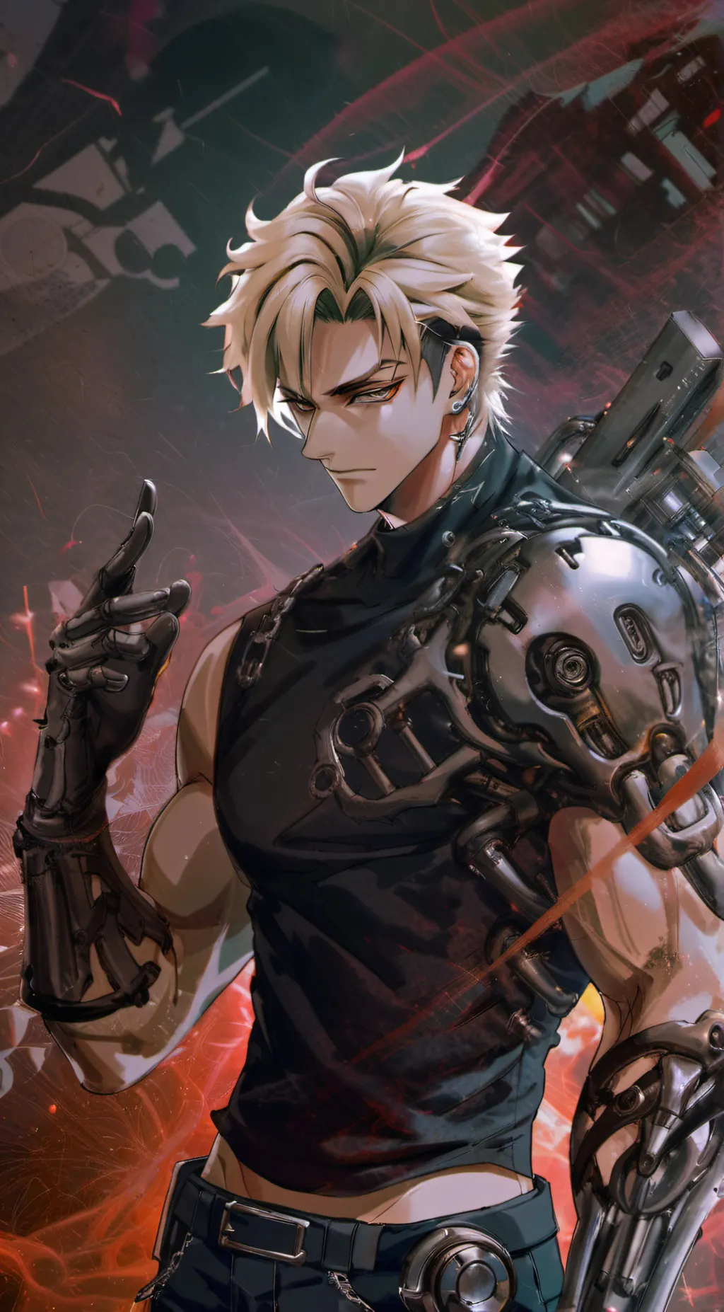 ai character: Zero background