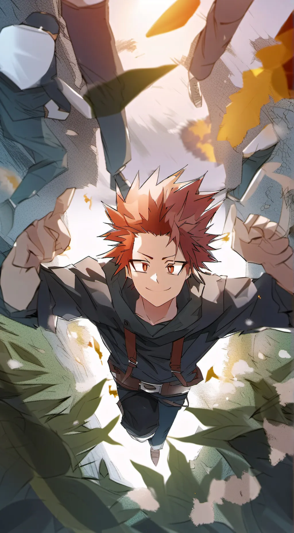 ai character: kirishima background