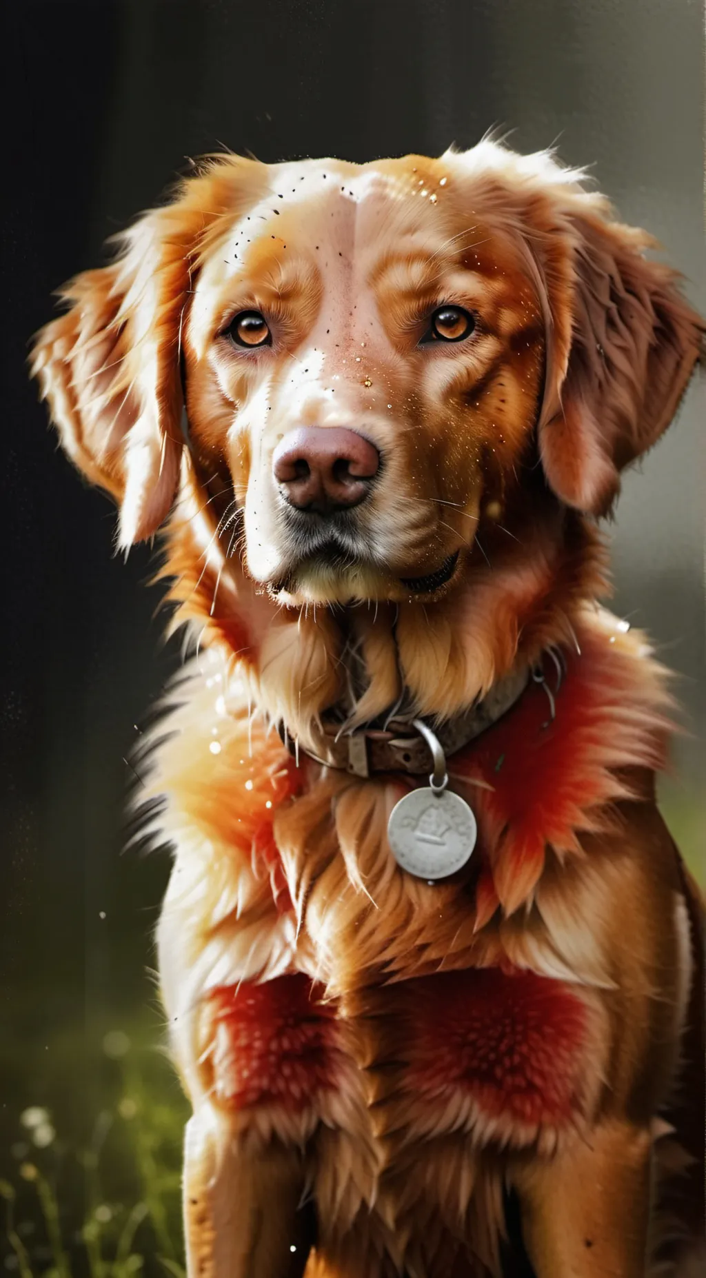 ai character: dogday  background
