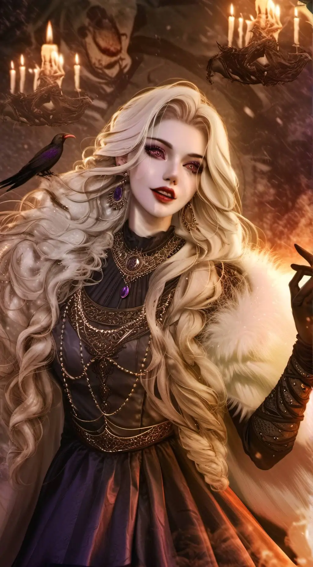 ai character: Albina background