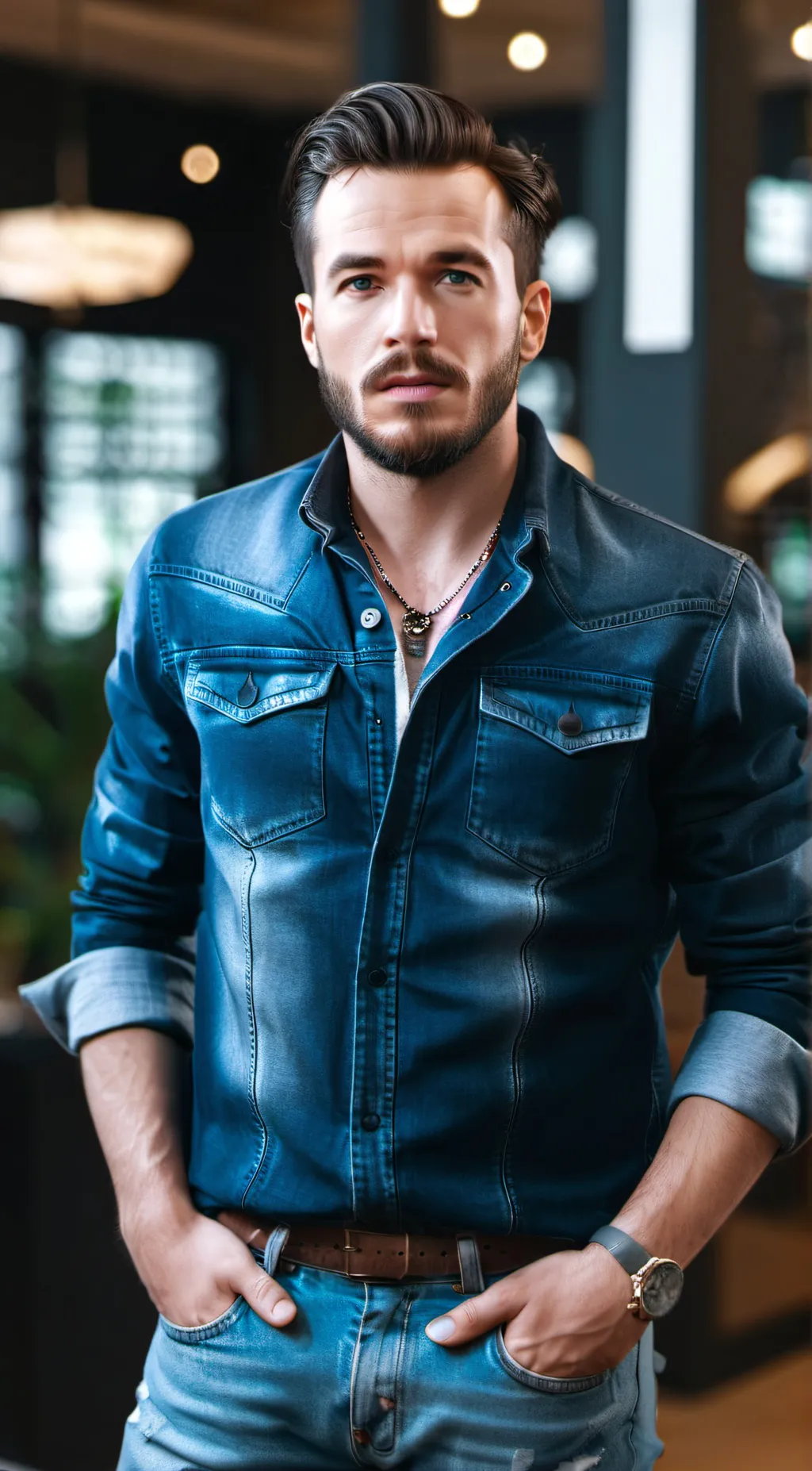 ai character: Lucas Jones background