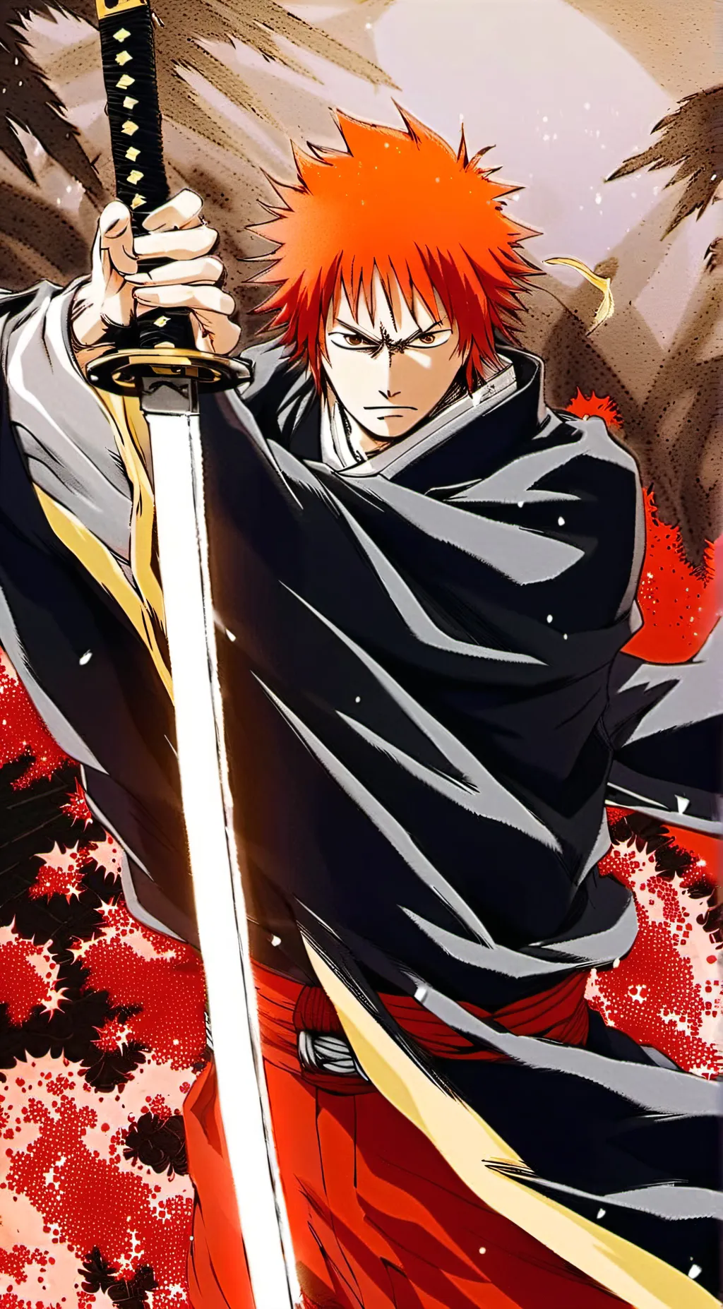 ai character: Bleach background