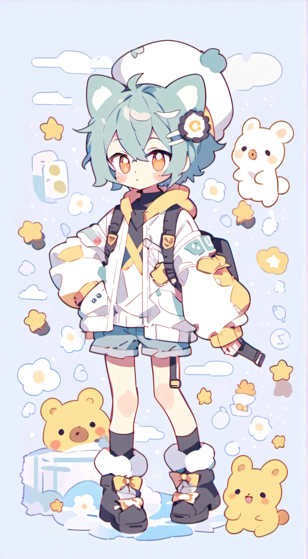 ai character: poki background