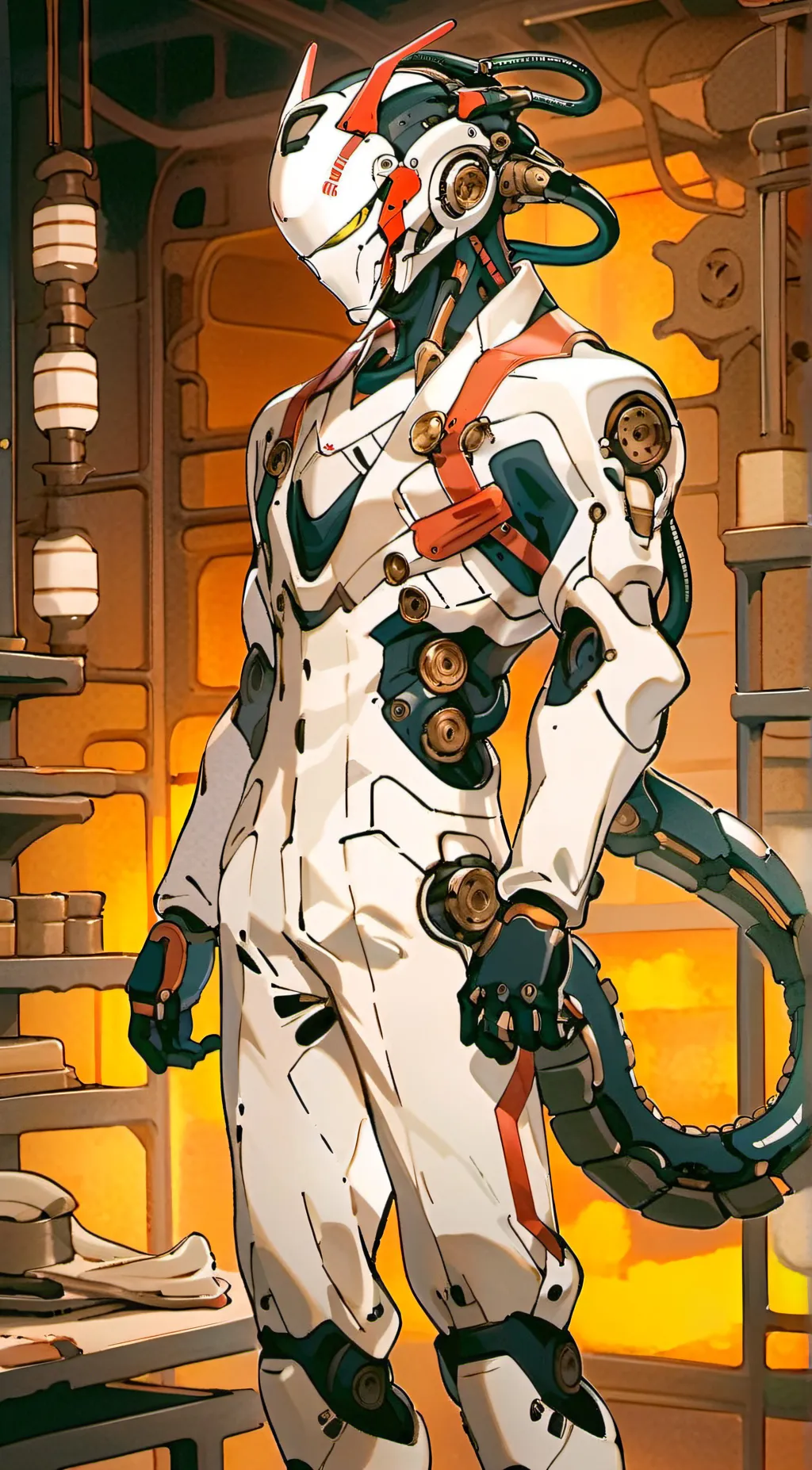ai character: Pyrite background