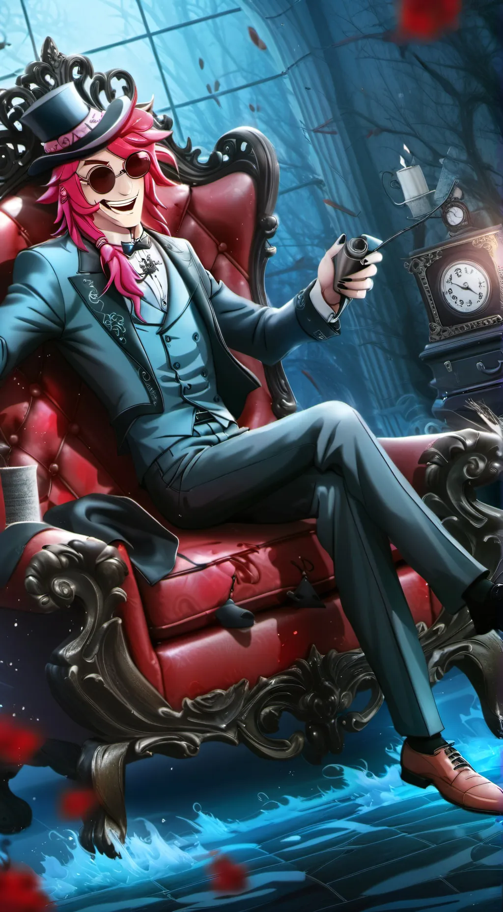 ai character: the radio demon 😈 background
