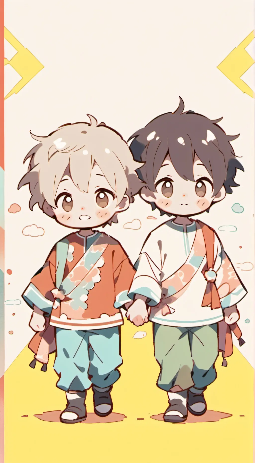 ai character: twins background