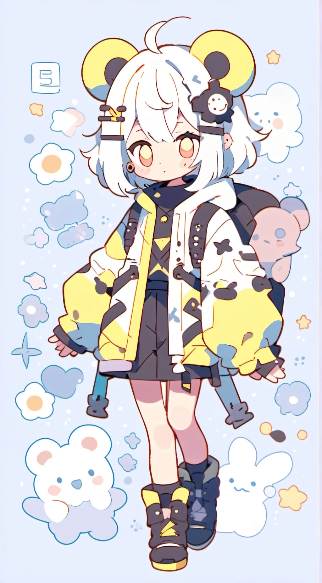 ai character: Bee background