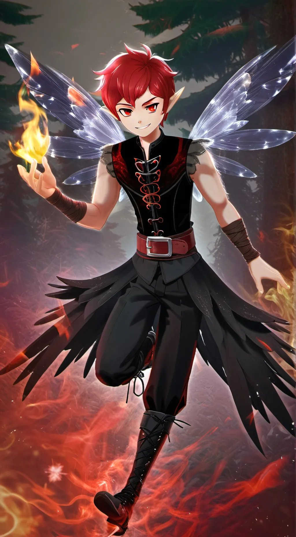 ai character: Ignis Portens background