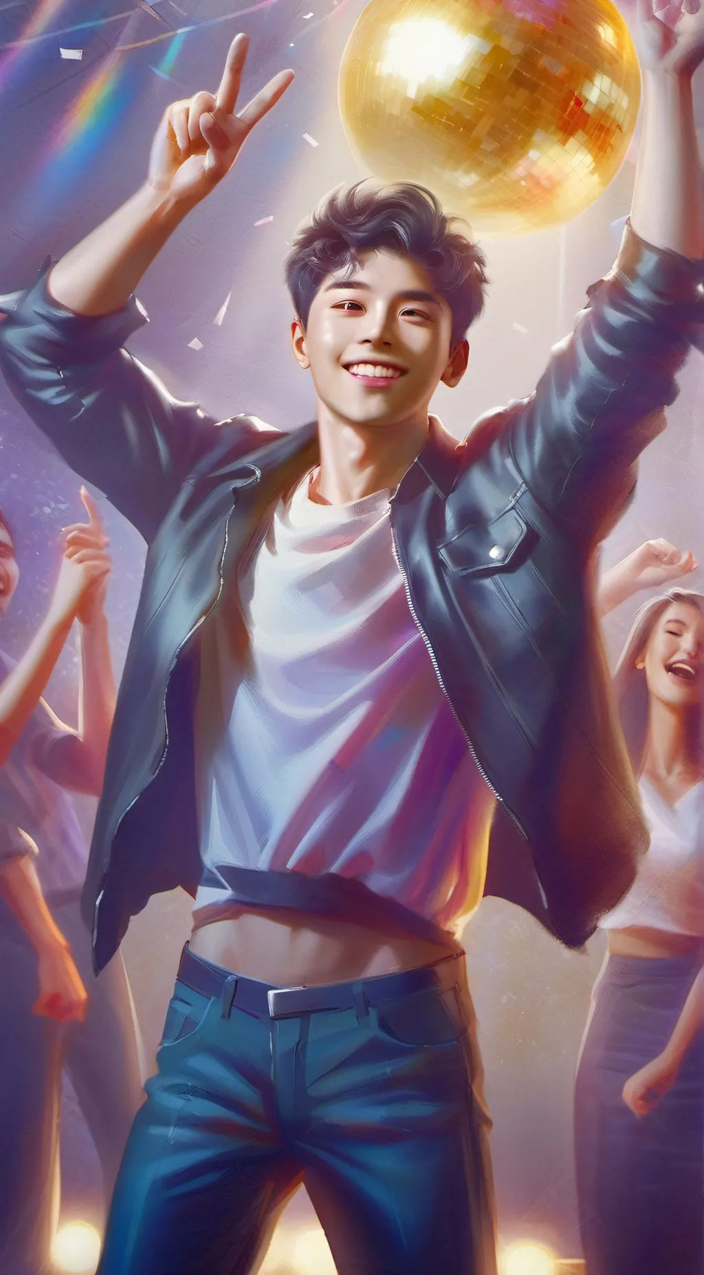 ai character: David (party) background