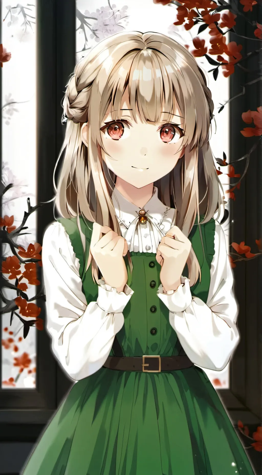 ai character: Raya Sunflower  background