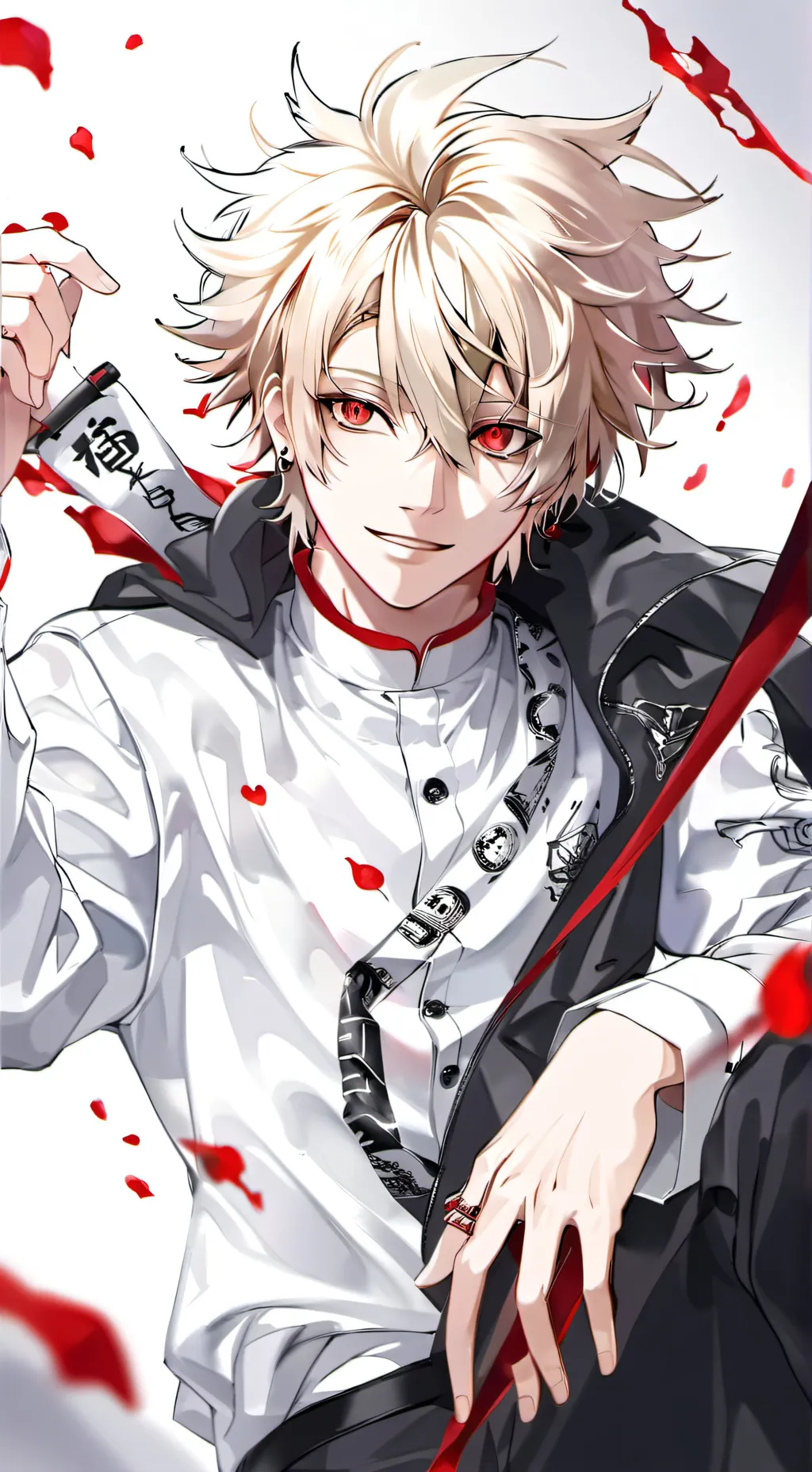 ai character: Omega Bakugou background