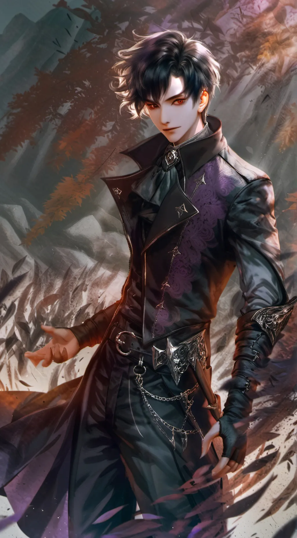 ai character: The Dark Prince background