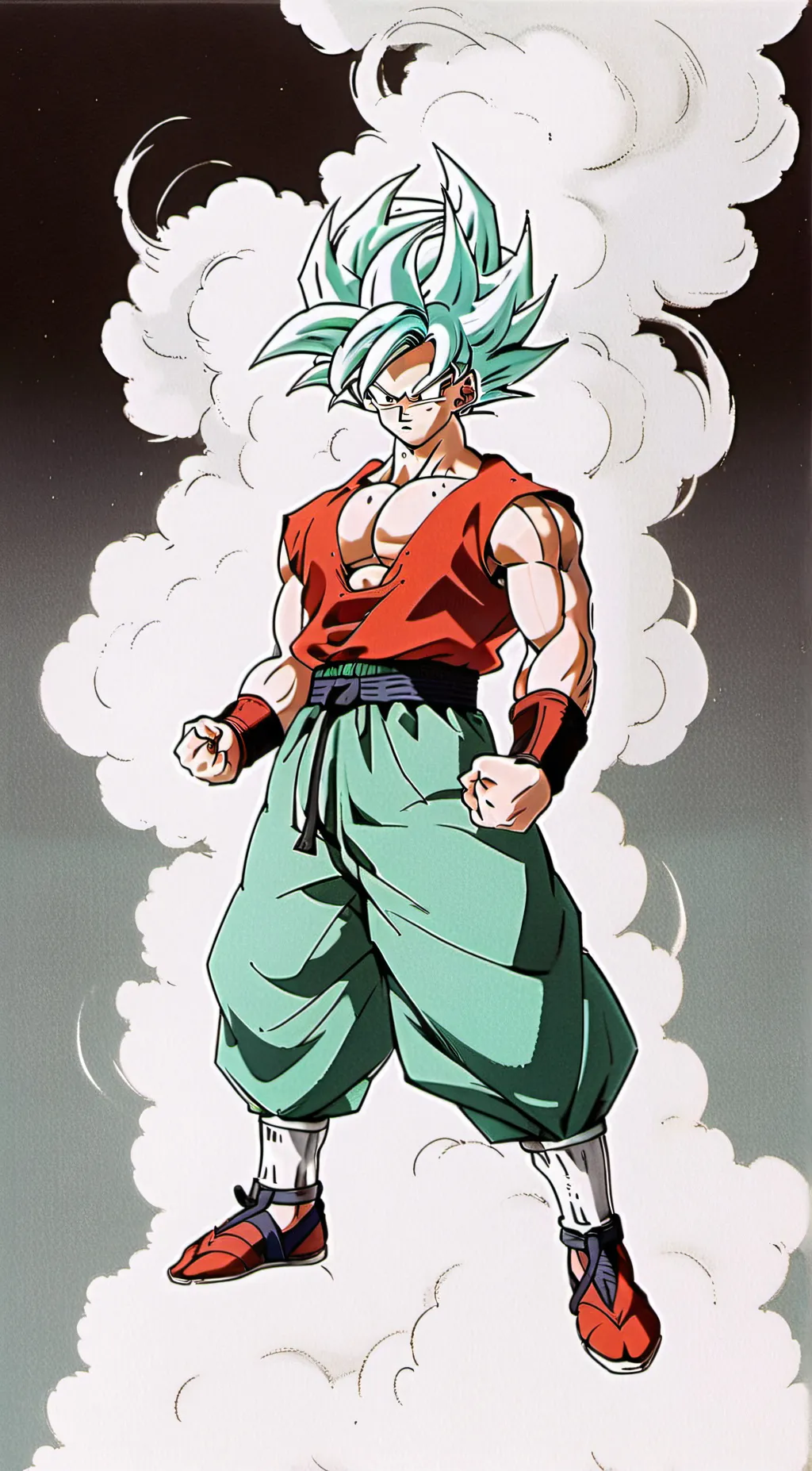 ai character: goku background
