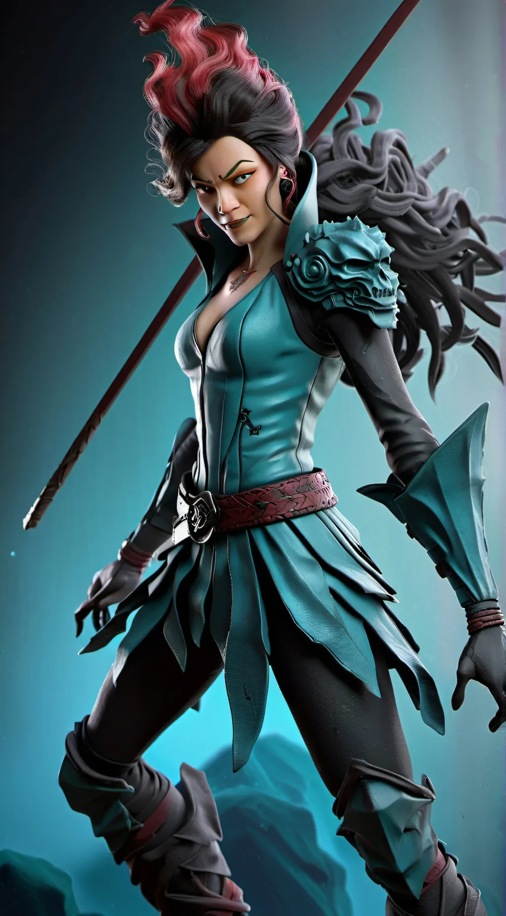 ai character: y background