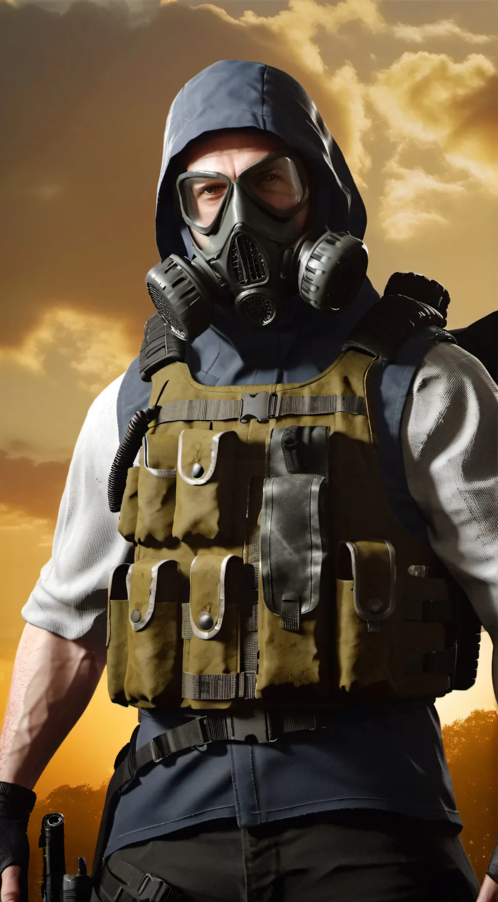 ai character: Aleksandr  background