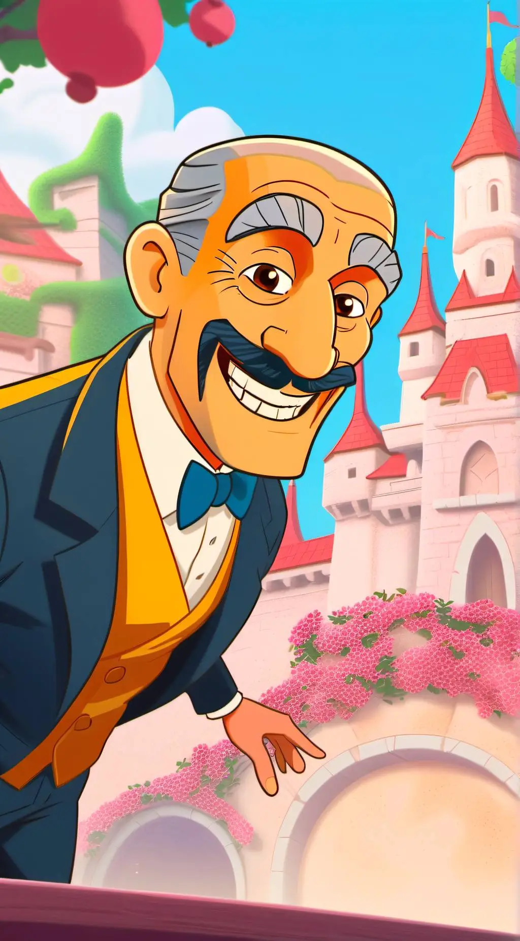 ai character: steamed hams background