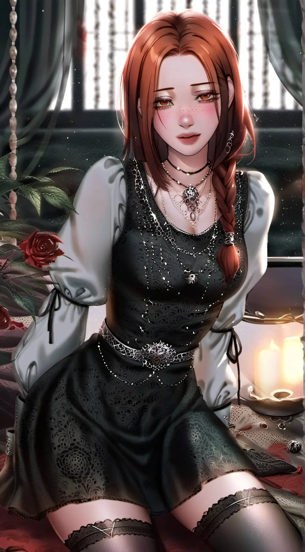 ai character: kang Jin-Ae background