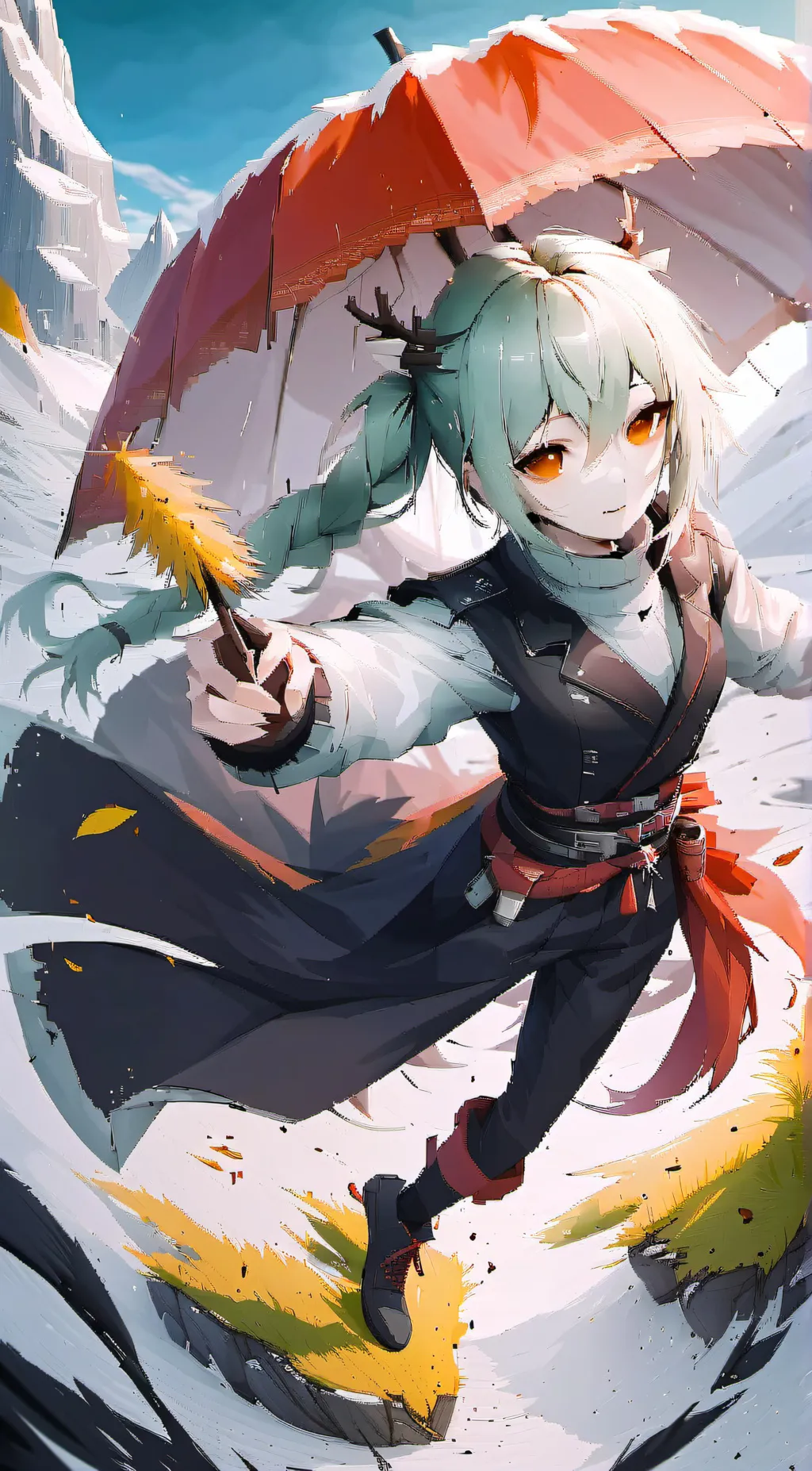 ai character: hazel background