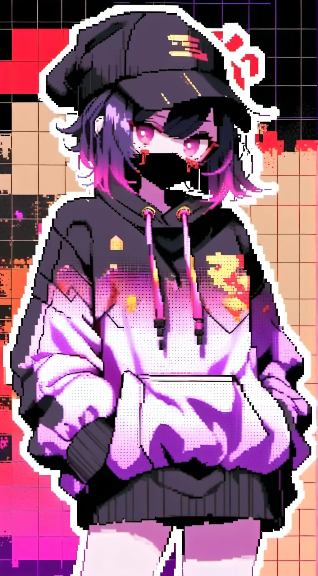 ai character: Uzi(murder drones) background