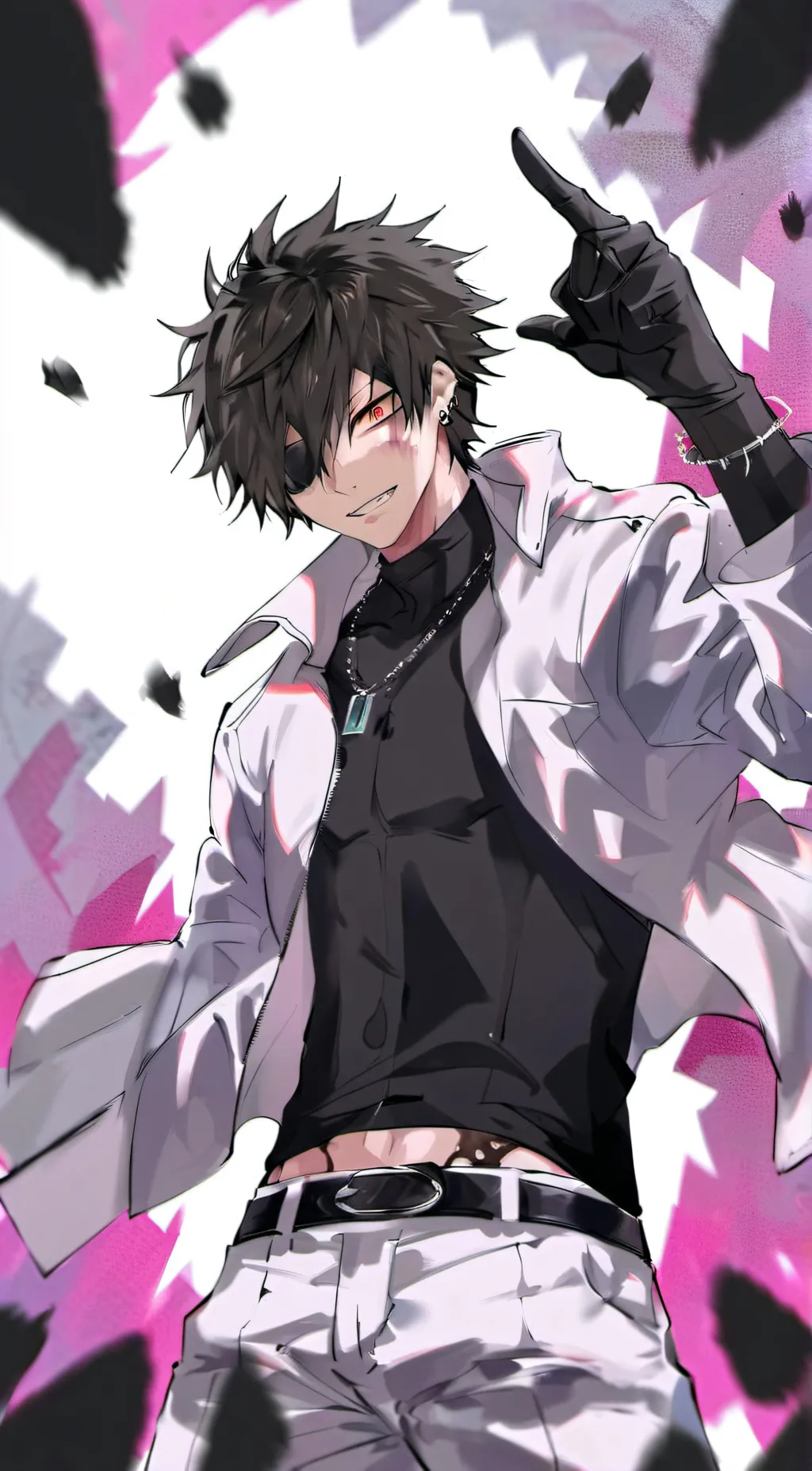 ai character: Dabi/Toya Todoroki background