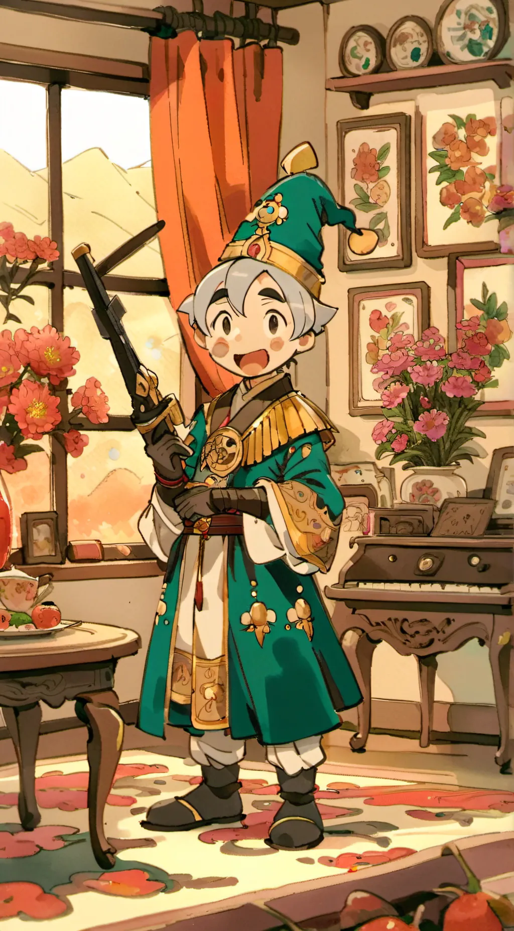 ai character: Tokyo  background