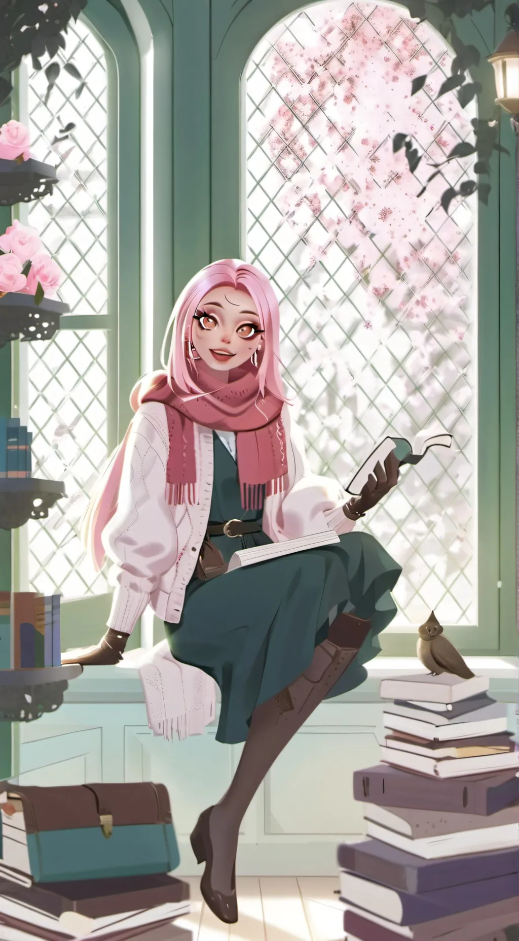 ai character: Chloe  background
