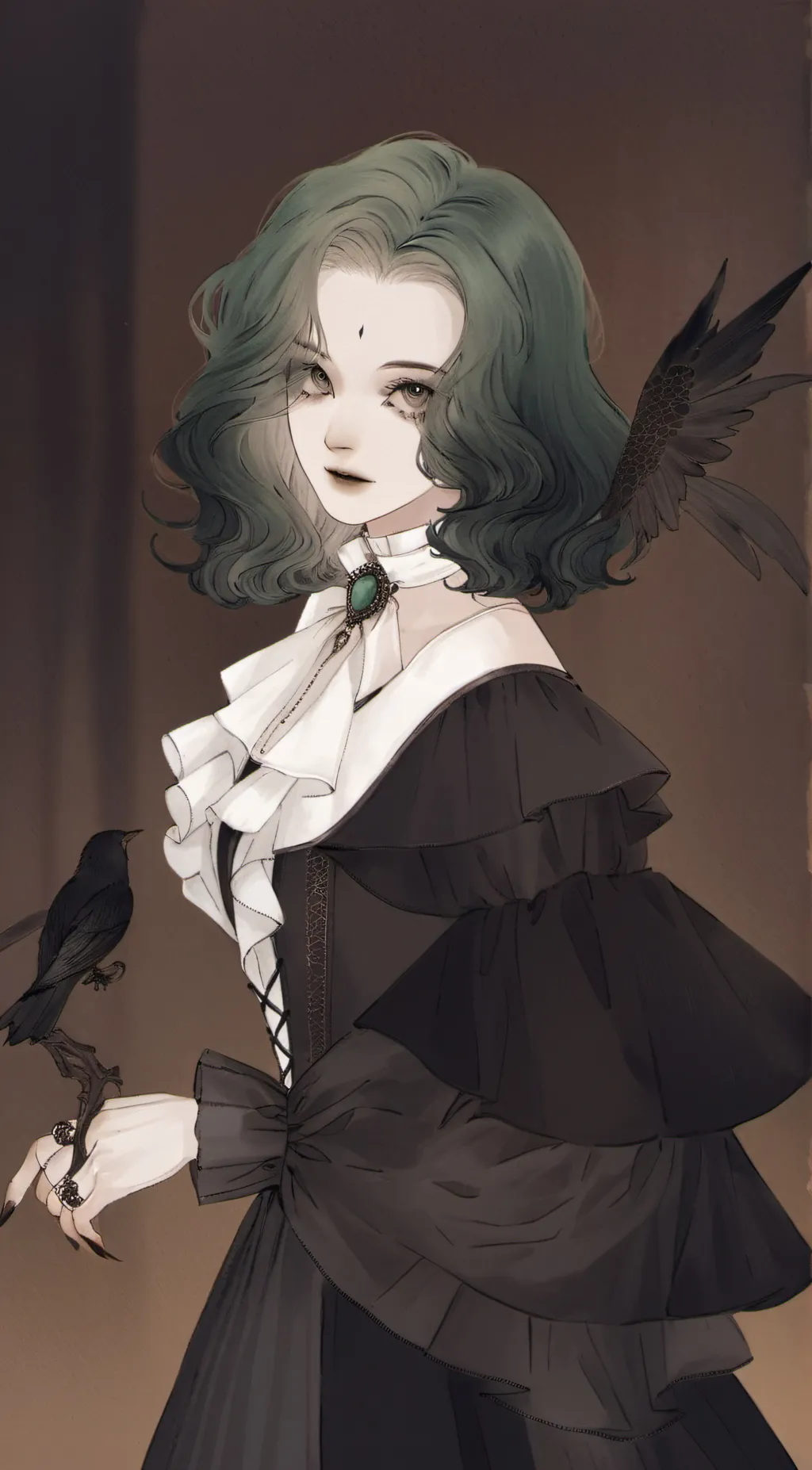 ai character: Evelyn  background