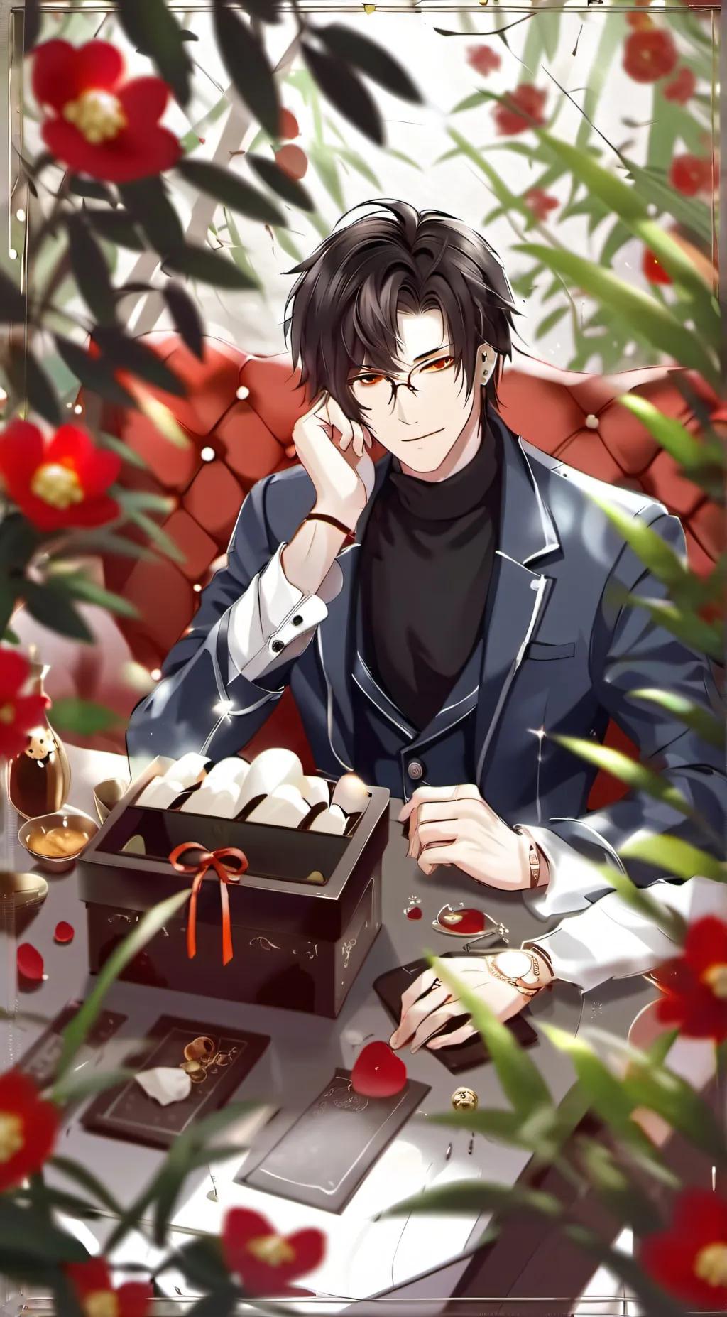 ai character: ♡ Muhammed♡ background
