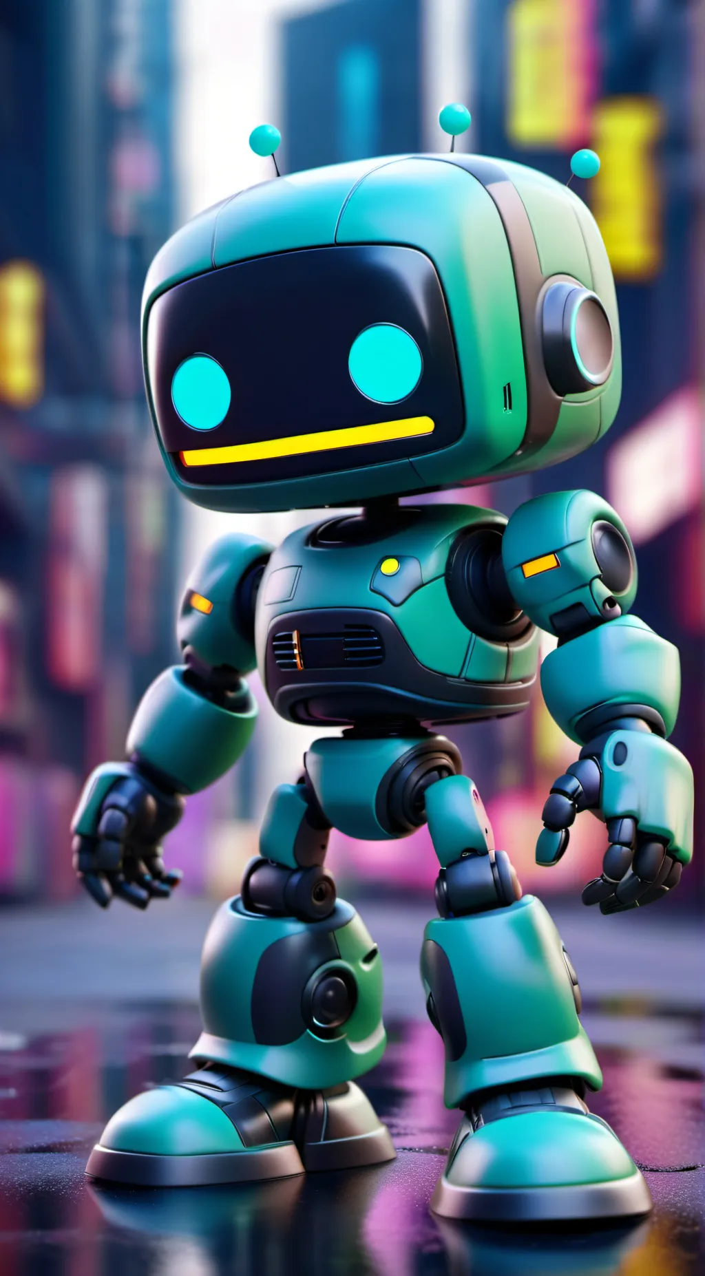 ai character: robo background
